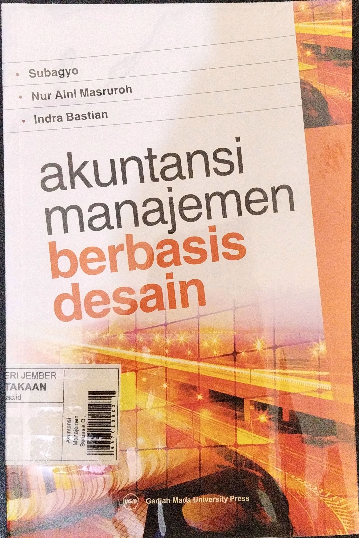 Cover Akuntansi Manajemen Berbasis Desain